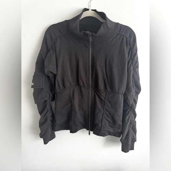 Free People Movement Womens Foundation Jacket Zip Up sweatshirt - Picture 4 of 14